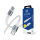 Kabel 3mk Hyper Cable N-SERIES C to C 1m PD 3.0 QC 3.0 20V/5A 100W Whi